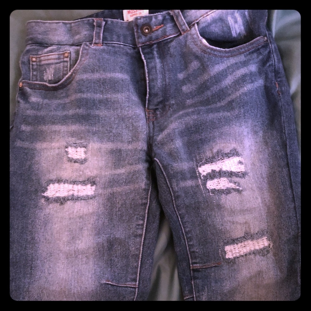 Boys Mossimo distressed jeans size 7